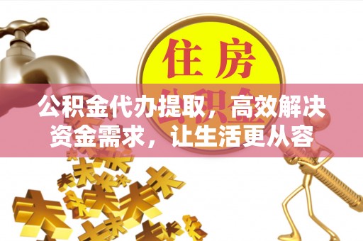 北部新区公积金代办提取，高效解决资金需求，让生活更从容