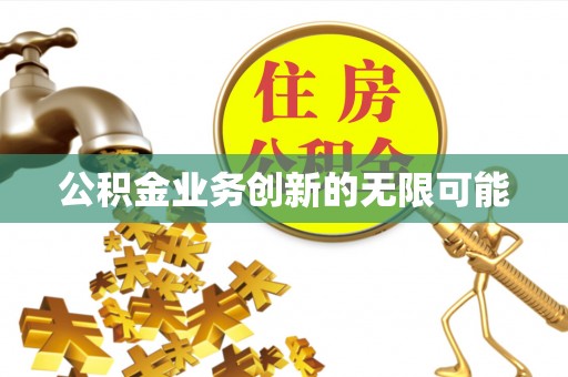 北部新区公积金业务创新的无限可能