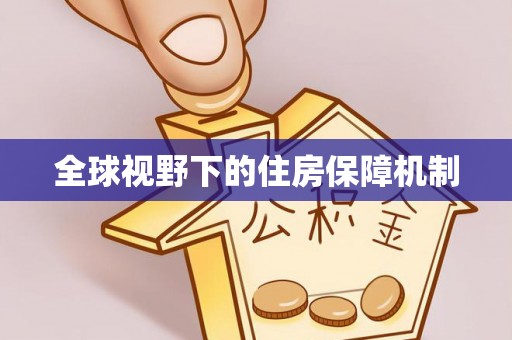 北部新区全球视野下的住房保障机制