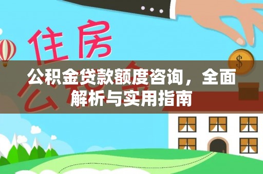 北部新区公积金贷款额度咨询，全面解析与实用指南
