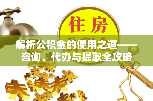 北部新区解析公积金的使用之道——咨询、代办与提取全攻略