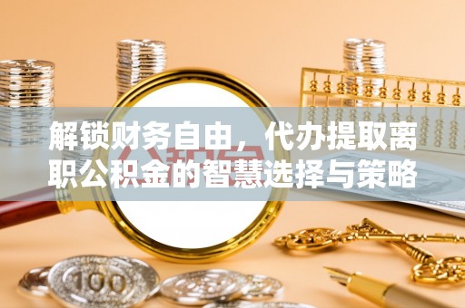 北部新区解锁财务自由，代办提取离职公积金的智慧选择与策略