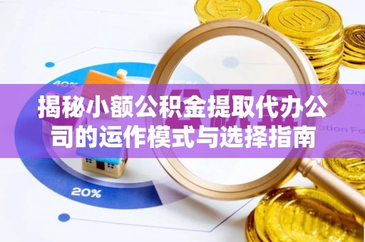 北部新区揭秘小额公积金提取代办公司的运作模式与选择指南