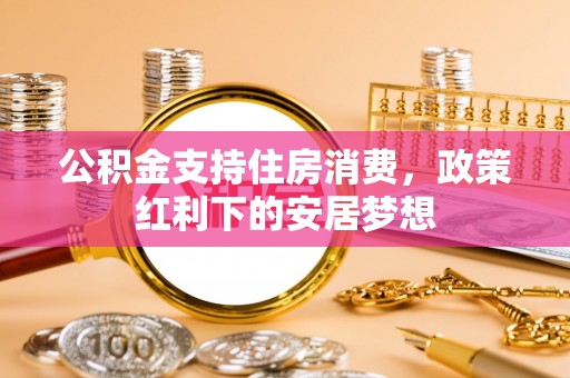 北部新区公积金支持住房消费，政策红利下的安居梦想