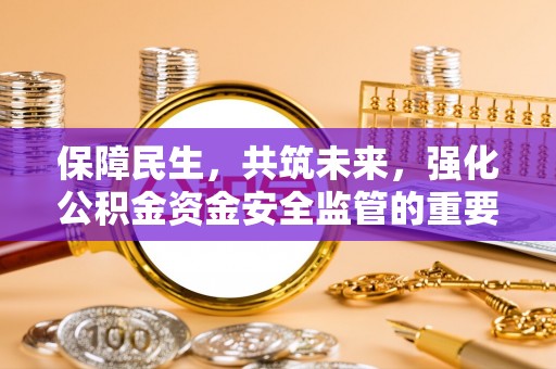 北部新区保障民生，共筑未来，强化公积金资金安全监管的重要性