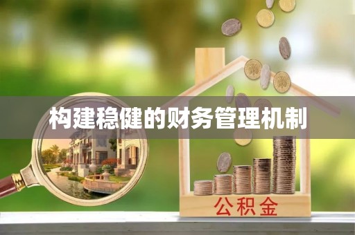 北部新区构建稳健的财务管理机制