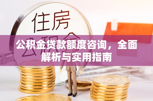 北部新区公积金贷款额度咨询，全面解析与实用指南