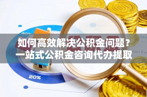 北部新区如何高效解决公积金问题？一站式公积金咨询代办提取服务全解析
