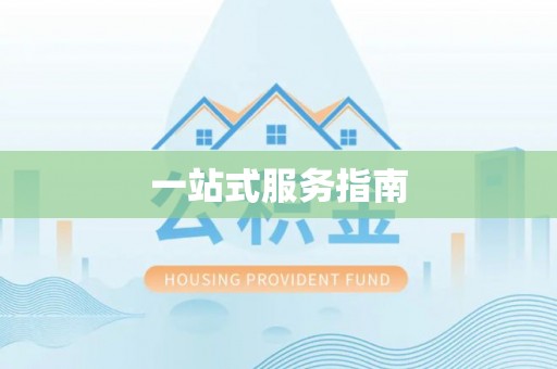 北部新区一站式服务指南