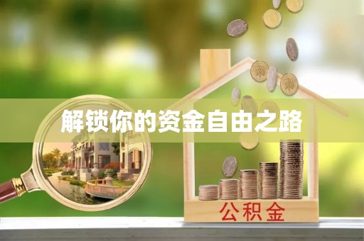 北部新区解锁你的资金自由之路